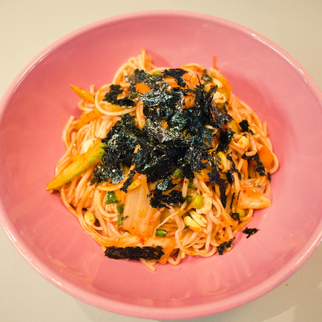 셰프 몰래 비비는 비빔국수